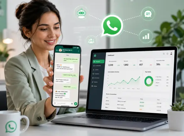 Chatbot WhatsApp intelligent pour entreprises