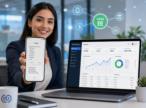 Application USSD sur mesure pour entreprises